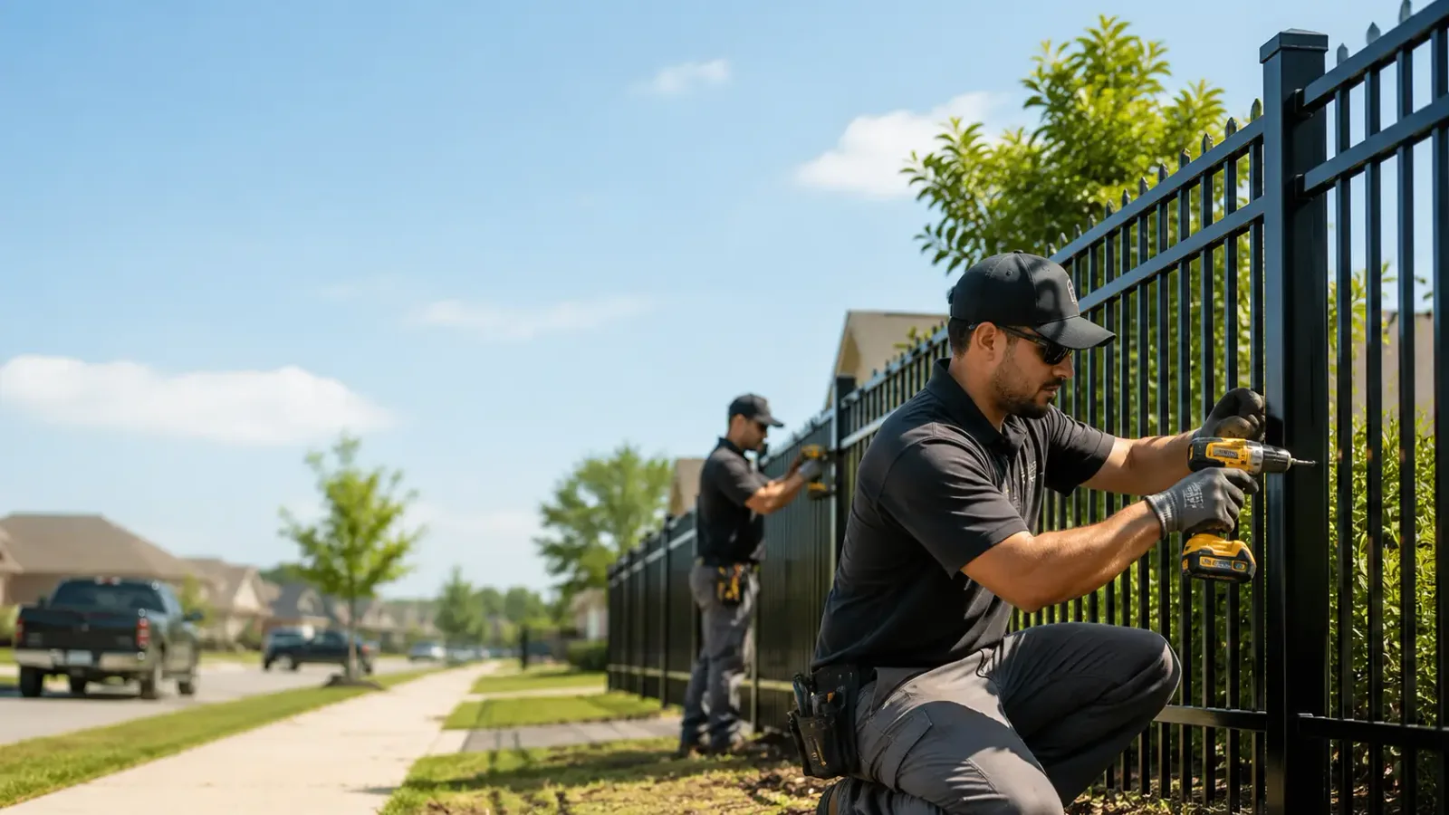Metal Fence Installation in Saint Libory, IL